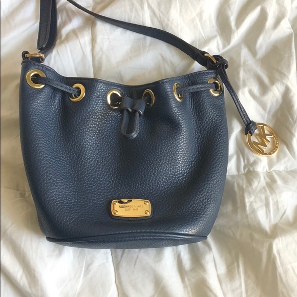 Michael Kors Navy Crossbody - Picture 1 of 8